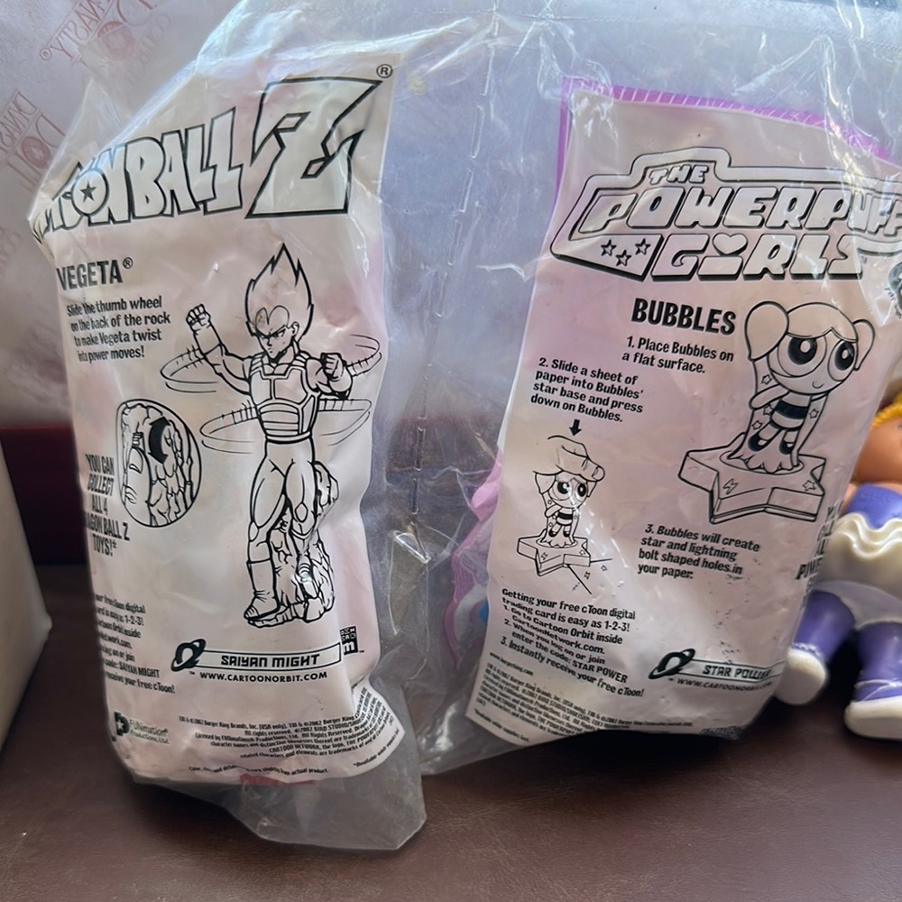 Dragon Ball Z and Powerpuff Girls Collectible Toys